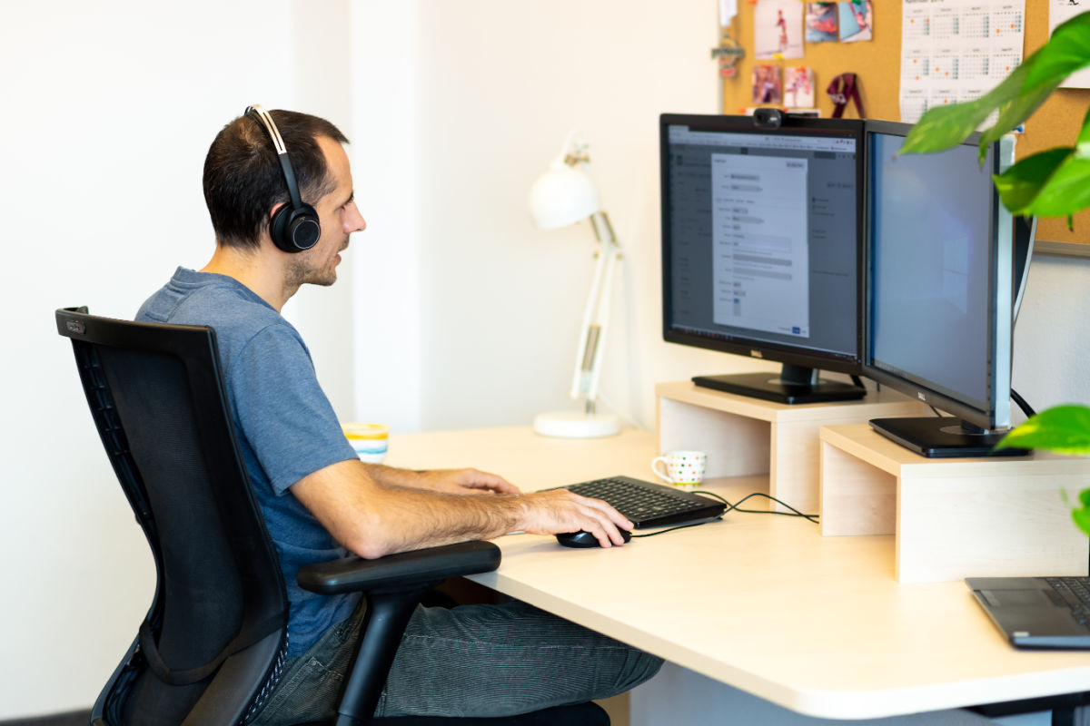 Práce scrum master developera v msg life Slovakia