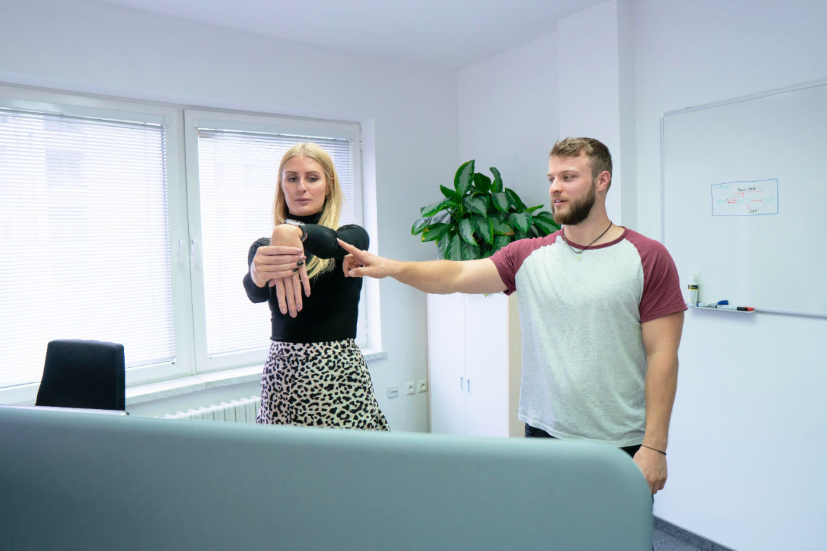 Cvičení extenzorů