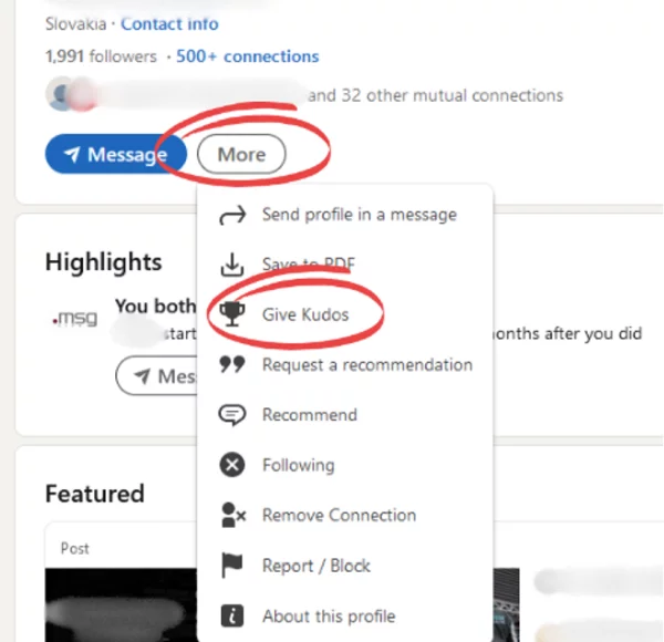 Pochvaly na LinkedInu pomohou kolegům zvýšit jejich motivaci a sebevědomí.